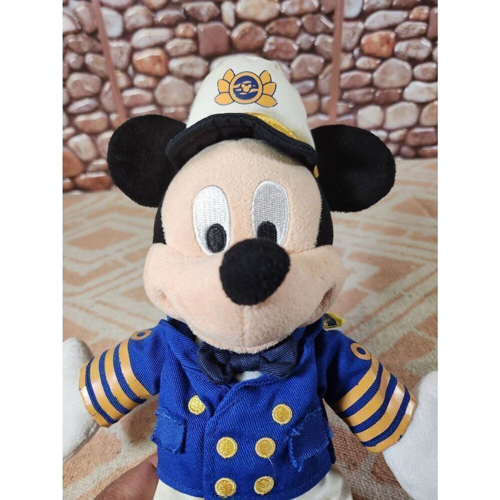 Walt Disney Mickey Sailor Plush Stuffed Animal Toy #A91 - Picture 7 of 7